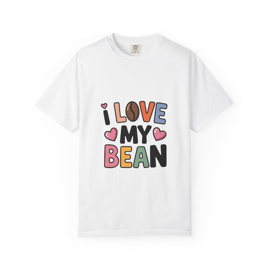 I Love My Bean T-Shirt — Cute Colorful Heart Graphic Tee - wearecho